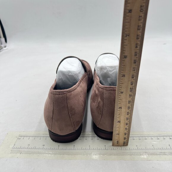 Grey Women Comfy Closed Toe Moccasins Slip on Flat Slipper Soft Sole Loafer - Picture 4 of 7